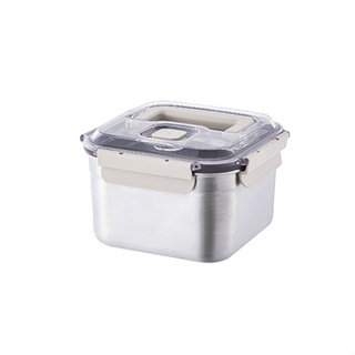 Lock & Lock] Breathing Kimchi Containers - Stainless Steel (7