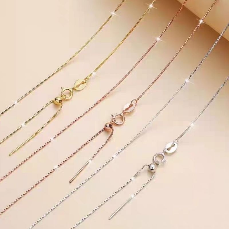 Adjustable necklace sale chain