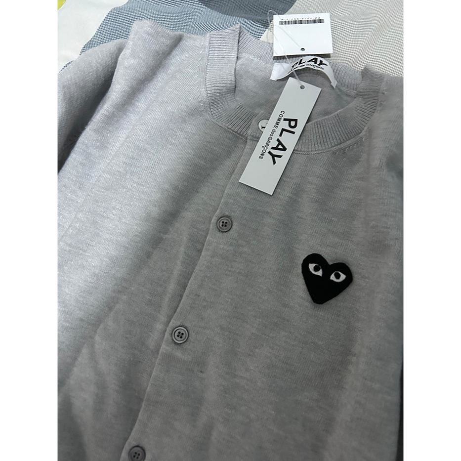 High Quality! Japan CDG PLAY Cardigan | Shopee Singapore