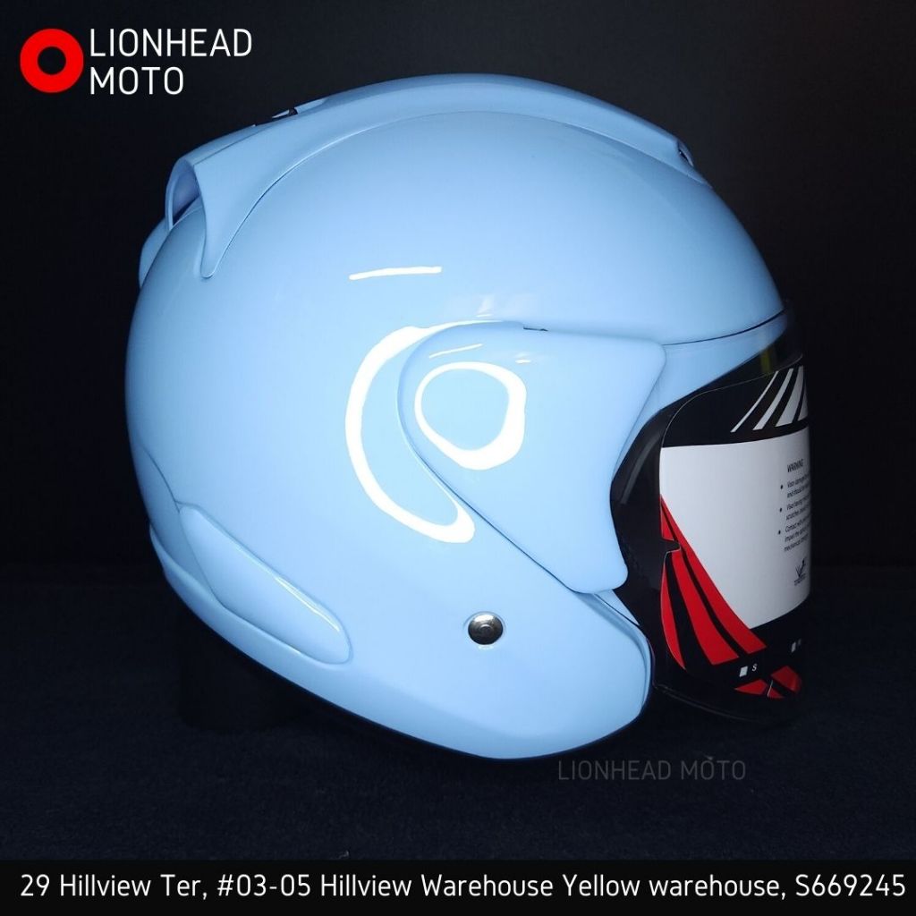 SG SELLER ARC RITZ MOTORCYCLE HELMETS AND VISORS Shopee Singapore