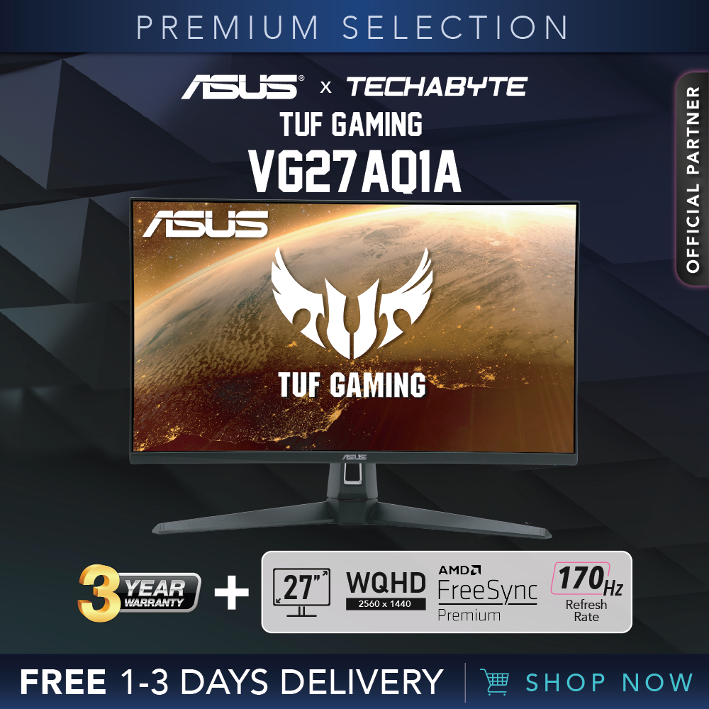 Asus TUF Gaming VG27AQ1A 27" FHD IPS 170Hz 1ms FSync Flat