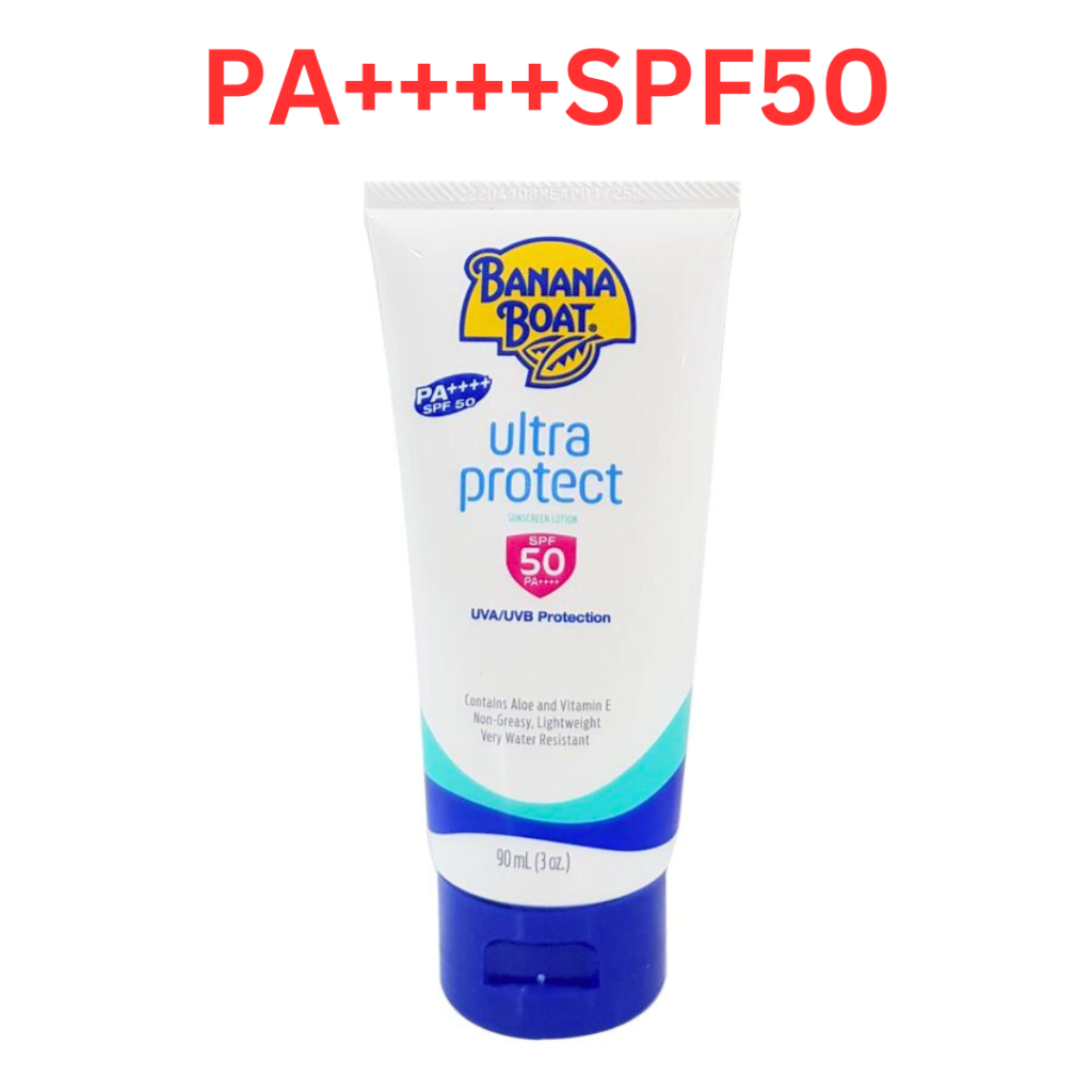 Banana Boat Sunscreen Lotion SPF50 Ultra Protect 90ml (Very Water