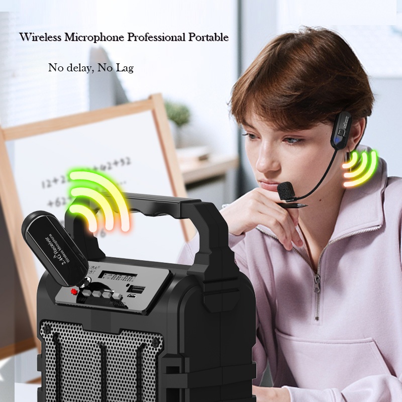 【SG Local】2.4G wireless microphone lavalier headset headset microphone