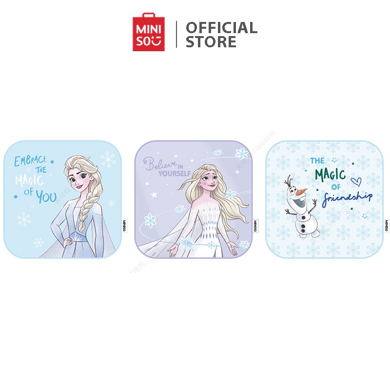 MINISO Disney Frozen Collection 2.0 Hand Towel Large Makeup Remover