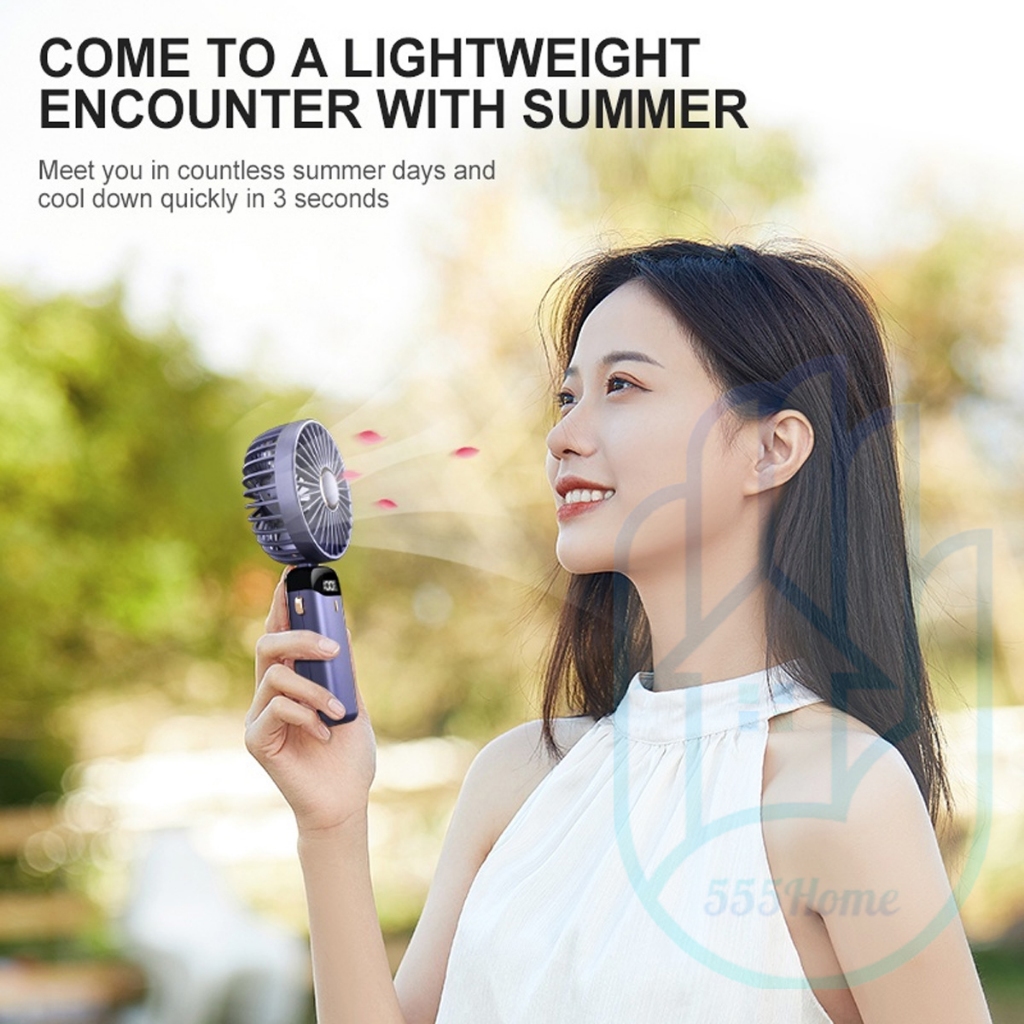 Handheld Neck Fan / Mini Fan USB listing photo 3