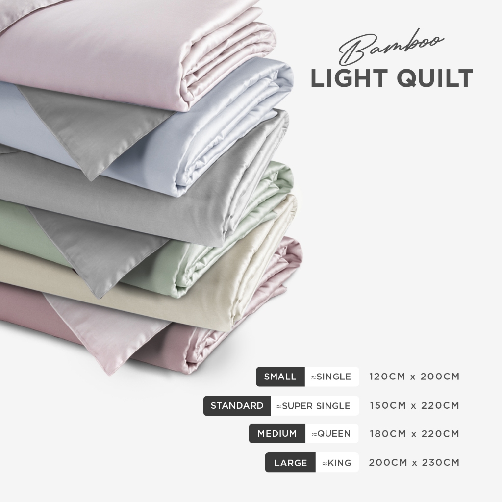 Cooling Bamboo Quilt Blanket Horgen Silky Soft Bamboo Lyocell Light Summer Quilt Blanket Reversible Colors Shopee Singapore