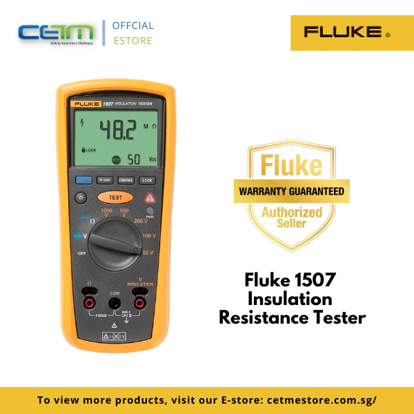 Fluke 1507 Insulation Resistance Tester | Shopee Singapore