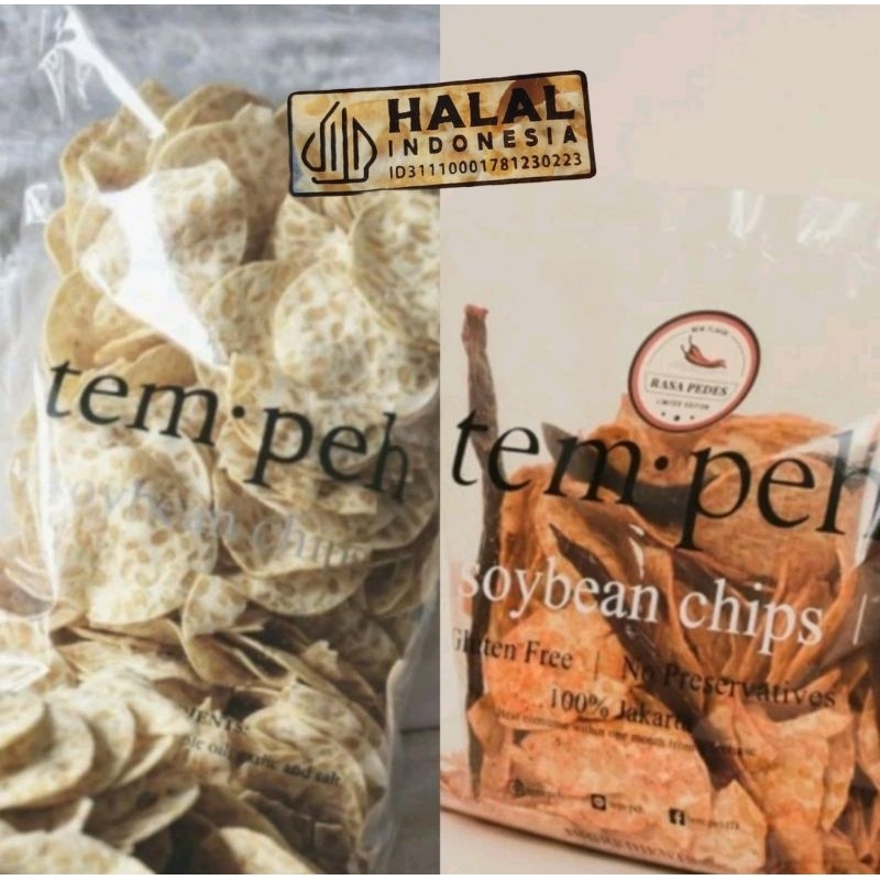Bundle Famous Tempeh Fried Soybean Chips tempeh from Indonesia Original