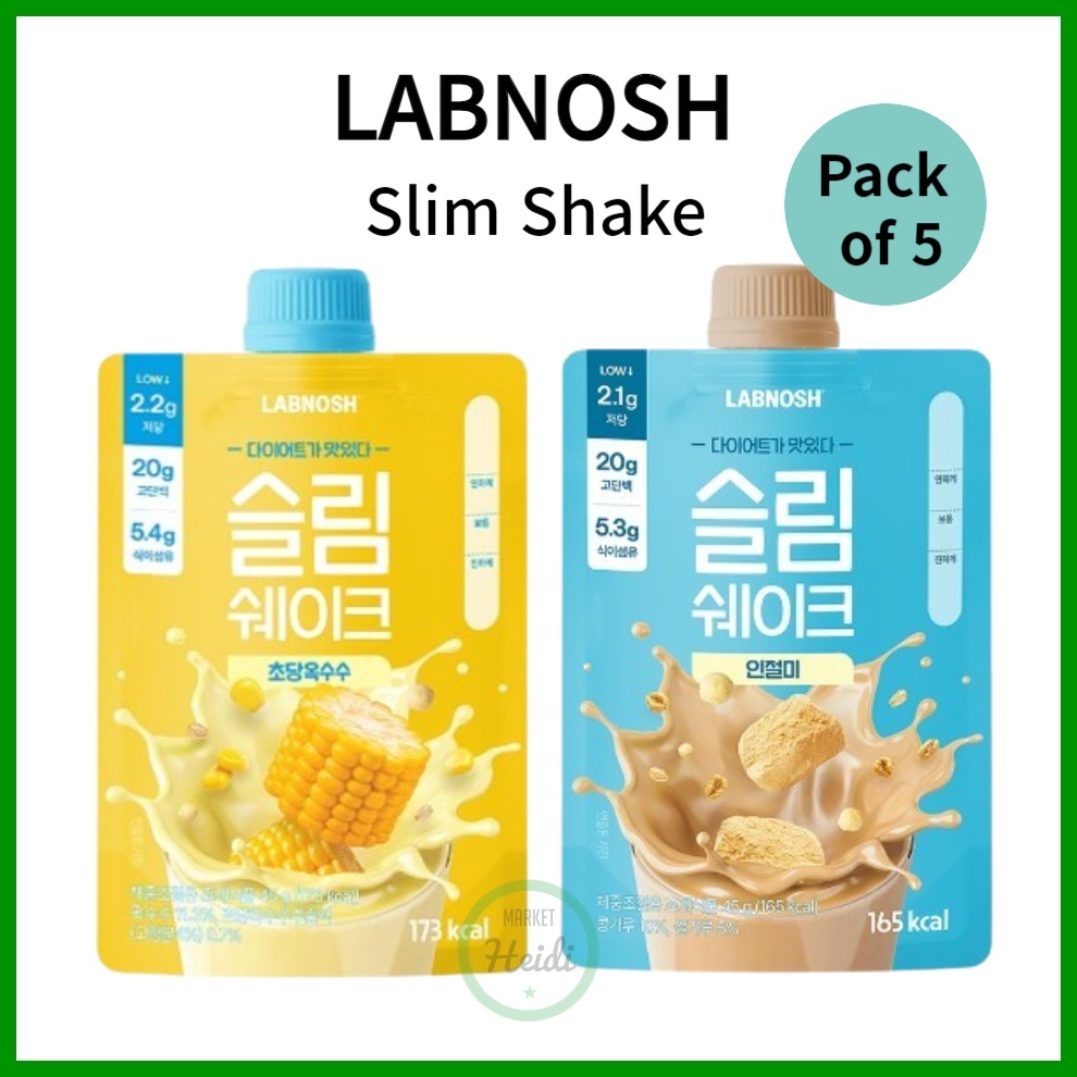 KOREA 🇰🇷 LABNOSH Slim Diet Protein Shake (pack of 5) | Shopee Singapore