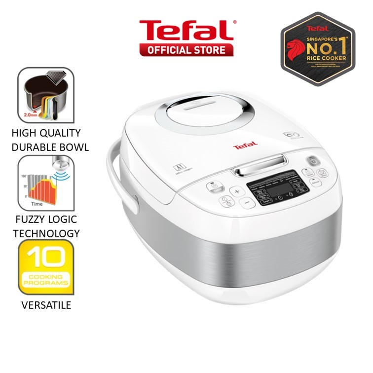 tefal fuzzy logic rice cooker 1l rk7501