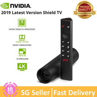 NVIDIA SHIELD Remote; Voice Search, Motion-Activated, Backlit Buttons,  Customizable Menu Buttons, and IR Blaster to Control your TV