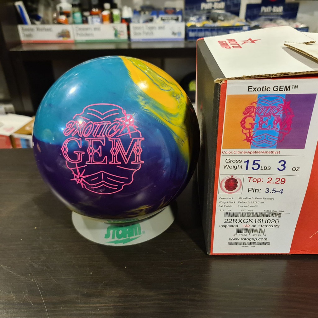 Roto Grip Exotic Gem Bowling Ball - 123Bowl