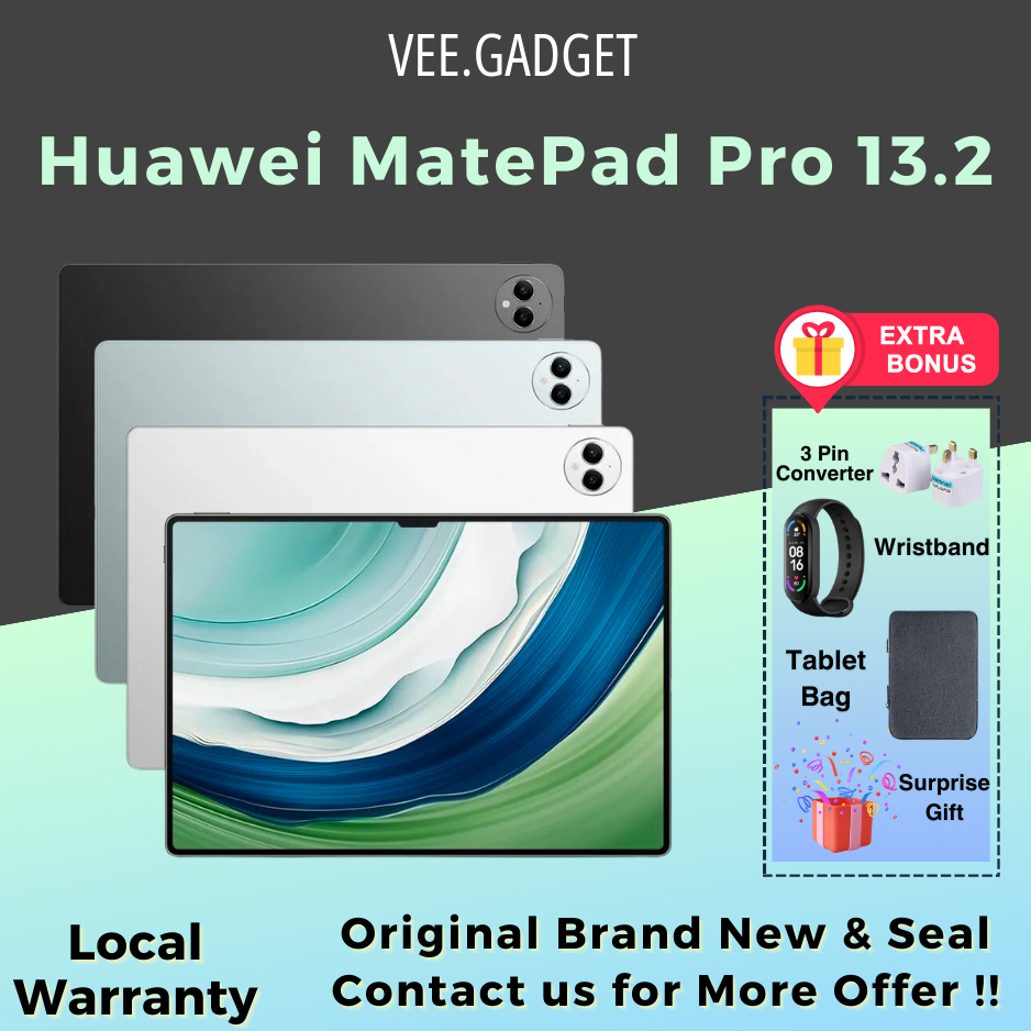 HUAWEI MatePad Pro 13.2″ with 2.8K Flexible OLED display, HUAWEI