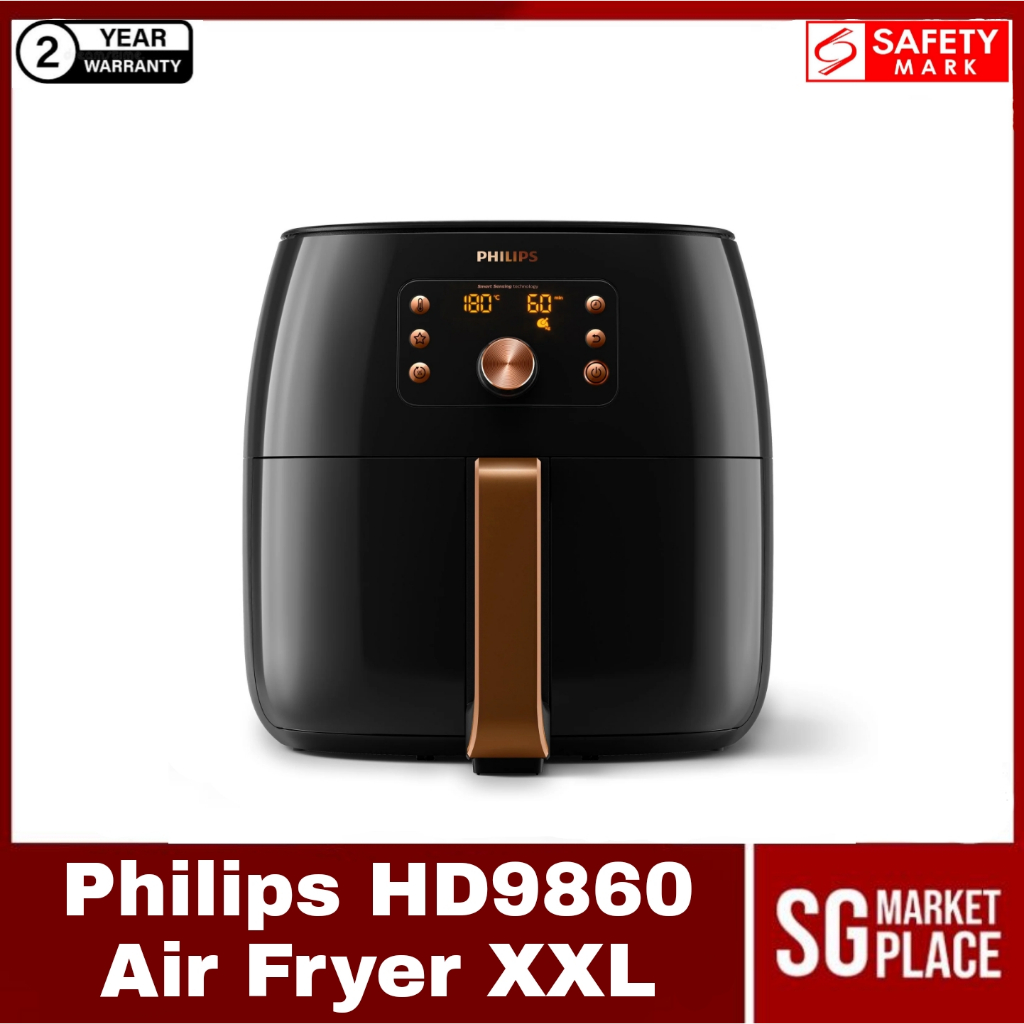 Philips HD9860 Air Fryer XXL. HD9860/91.Premium Smart Sensor Series. 1