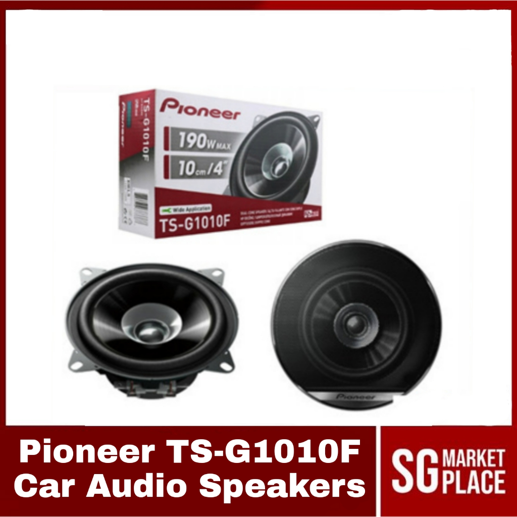 Altoparlanti Auto Pioneer TS-G1010F Da 10cm - 190W Peak, Doppio Cono, Per Sportelli E Portiere - Foto 5