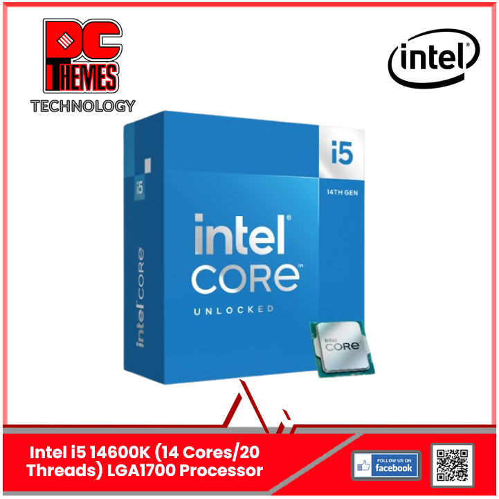 Intel Core i5 i5 14600KF Processors (14th gen) 3.5GHz 14-Core 20