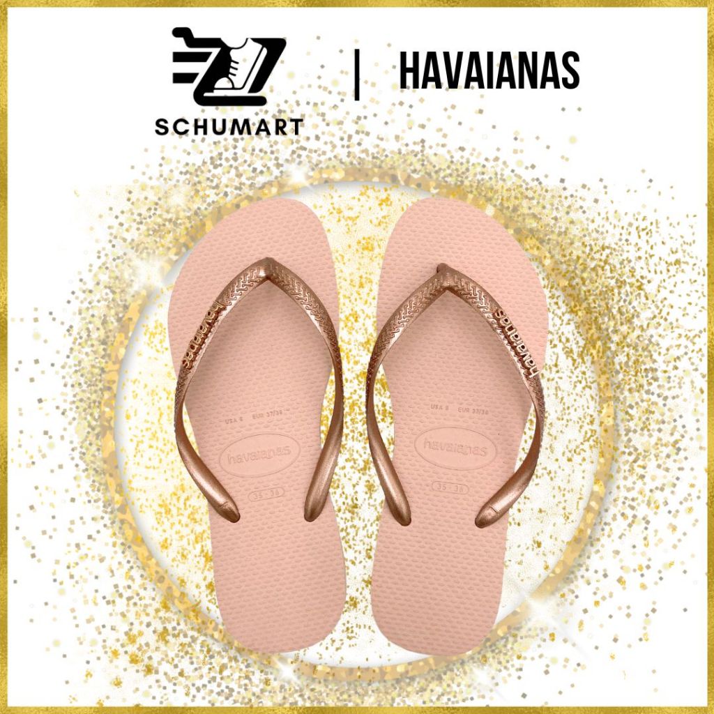 Rose gold havaianas discount uk