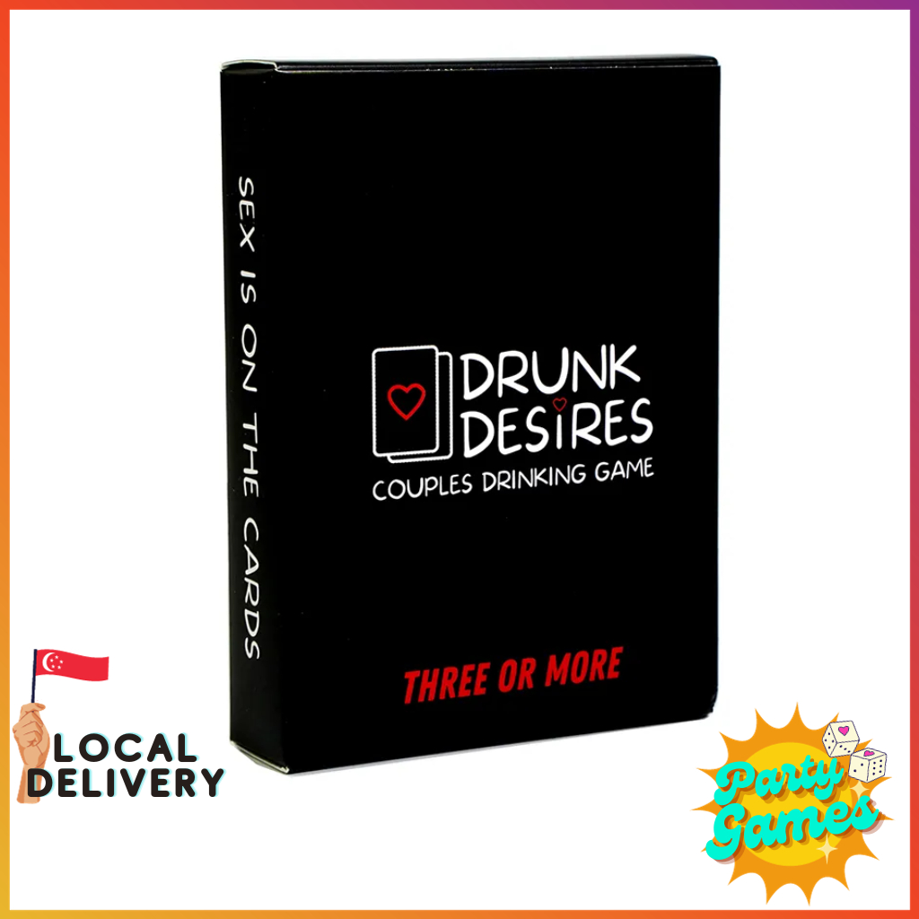 Drunk Desires Three or More Couples Drinking Card Game | Valentines Day  Gift | Couples Sex Game | | Shopee Singapore