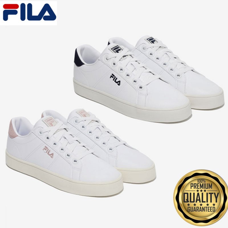 FILA Korea Court Deluxe LT Black Pink 2 Colors Sneakers Size mm