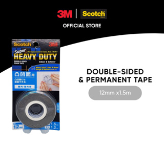 3M Strong Double-Sided Sticky Pads (10 Pack) Square & Round Heavy