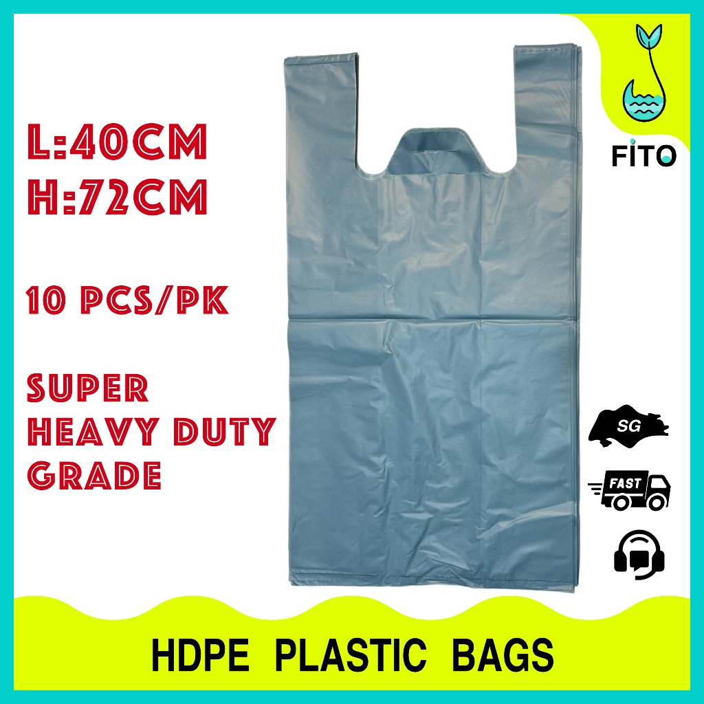 Big thick best sale plastic bags