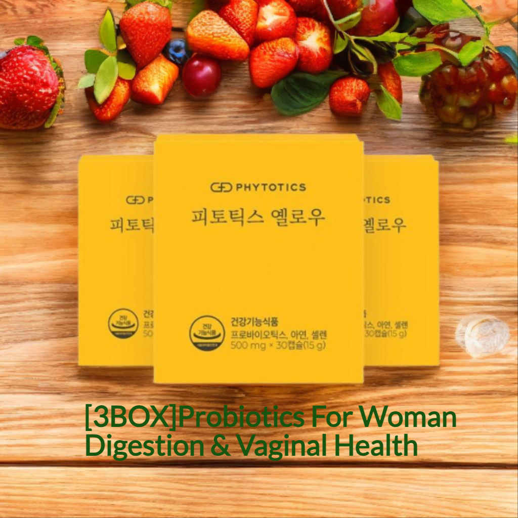 Phytotics Yellow Probiotics For Women Vaginal Health And Zinc