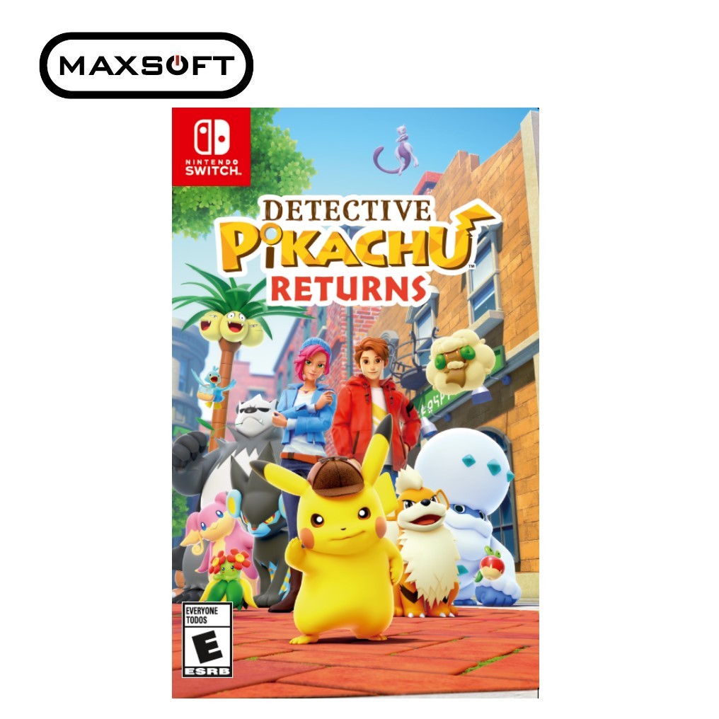 Detective Pikachu Returns - Nintendo Switch | Shopee Singapore