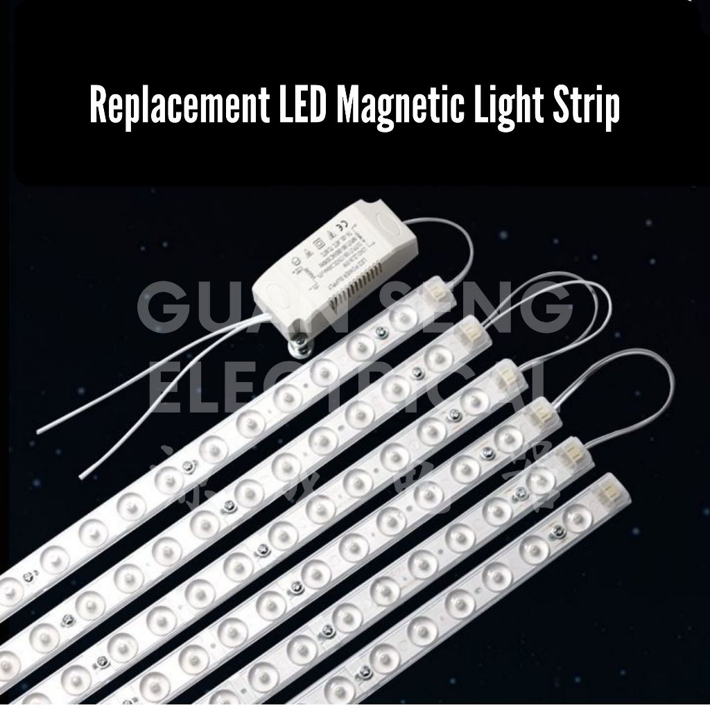 Magnetic LED Strip for Ceiling Light Easy Replacement 32W 40W