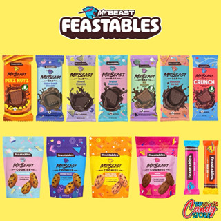 Feastables MrBeast Chocolate Chip Snack Bars, 40g Each, 5 Bars per