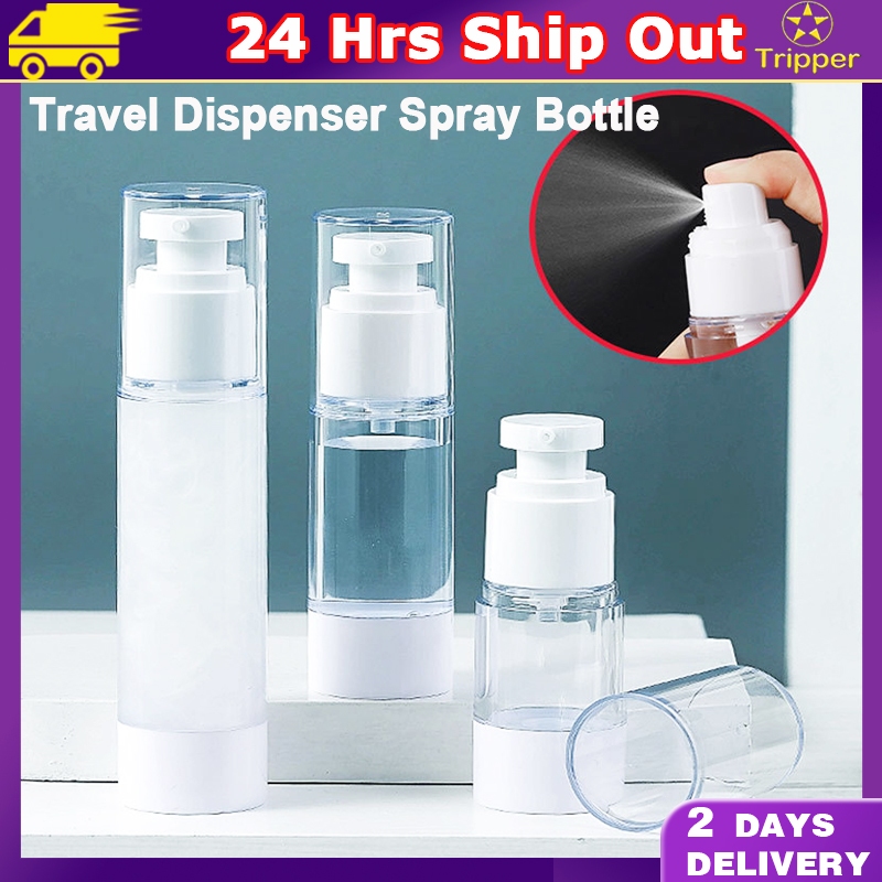 [Ready Stock]Transparent plastic vacuum spray bottle/pump milk bottle