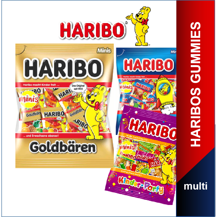 Haribo Gummies Candy (mini Packs Inside) | Shopee Singapore