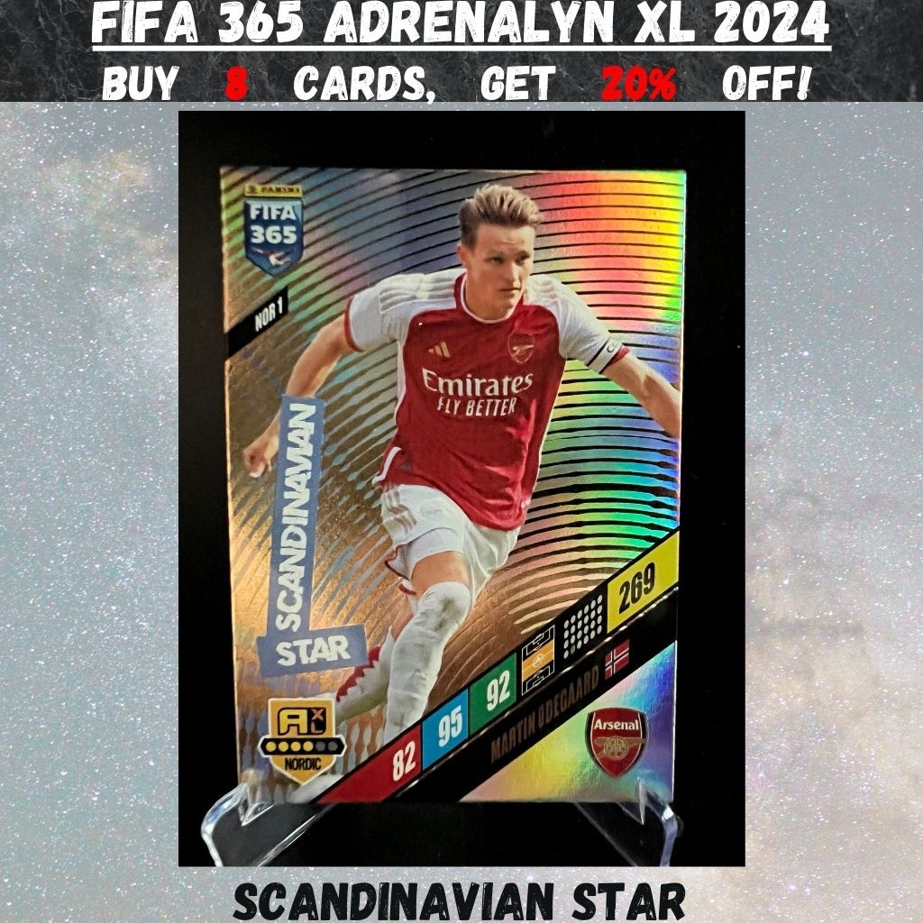 Panini Fifa 365 2024 - Adrenalyn XL Display Cards - Hobbies