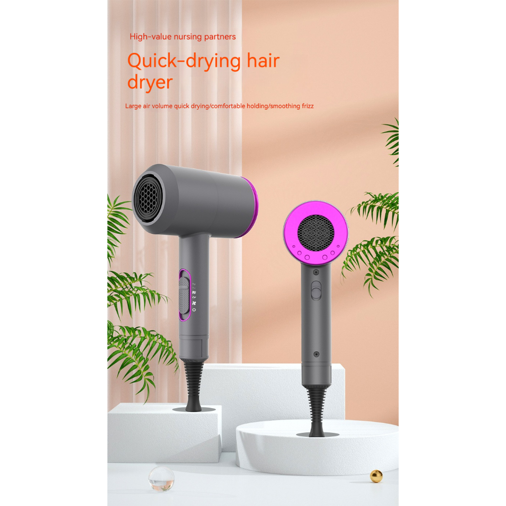 ★Hair Dryer★ IONBOT Foldable Multifuctional Hair Comb Dryer Ioniser ...