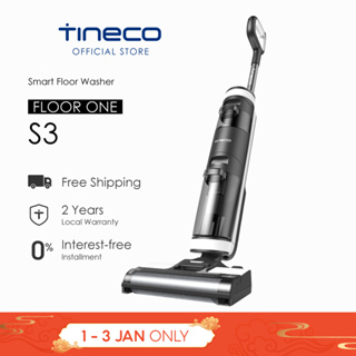 Tineco Smart wireless wet and dry Floor One S3 Rechargeable all-in-one  vacuum cleaner mop with dual-tank design | Self-cleaning LED display app