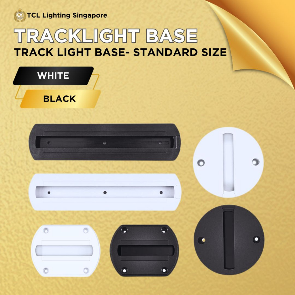 LED TRACK LIGHT BASE- STANDARD SIZE | Shopee Singapore