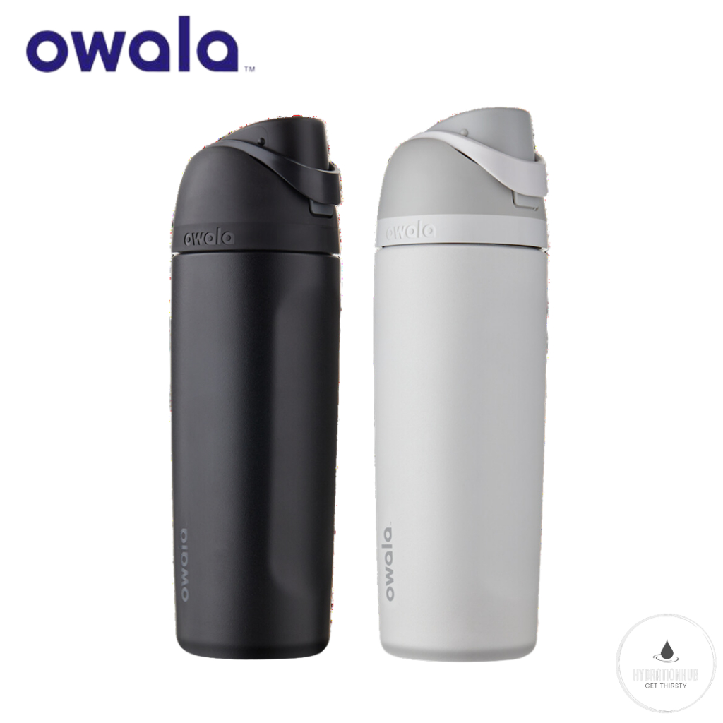 Owala FreeSip™ 19-Ounce (562ml) Insulated Stainless-Steel Water Bottle with  Locking Push-Button Lid, Assorted Colours