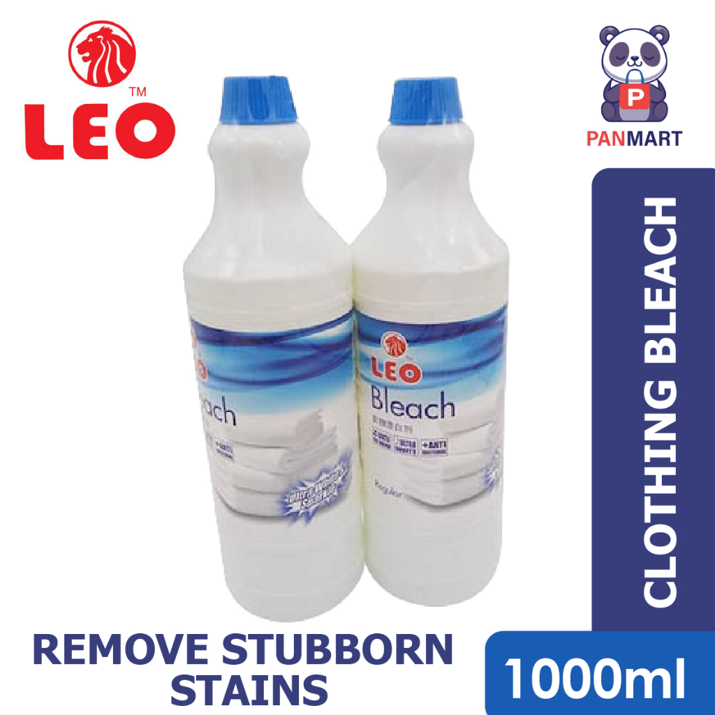 Leo Bleach Clothing Bleach - 1 Litre (Regular/Lemon) | Shopee Singapore