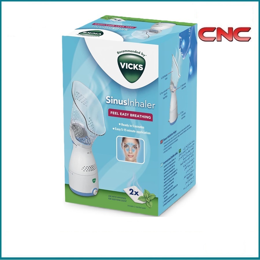 Vicks Sinus Inhaler Vapour Inhaler with 2 VapoPads Menthol from 8yo to