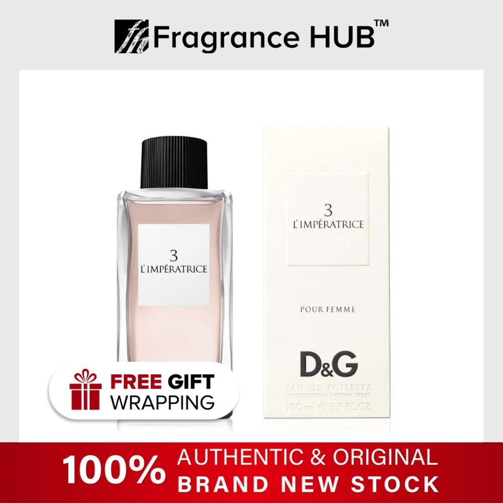 Original] Dolce & Gabbana 3 L'imperatrice Pour Femme EDT Lady