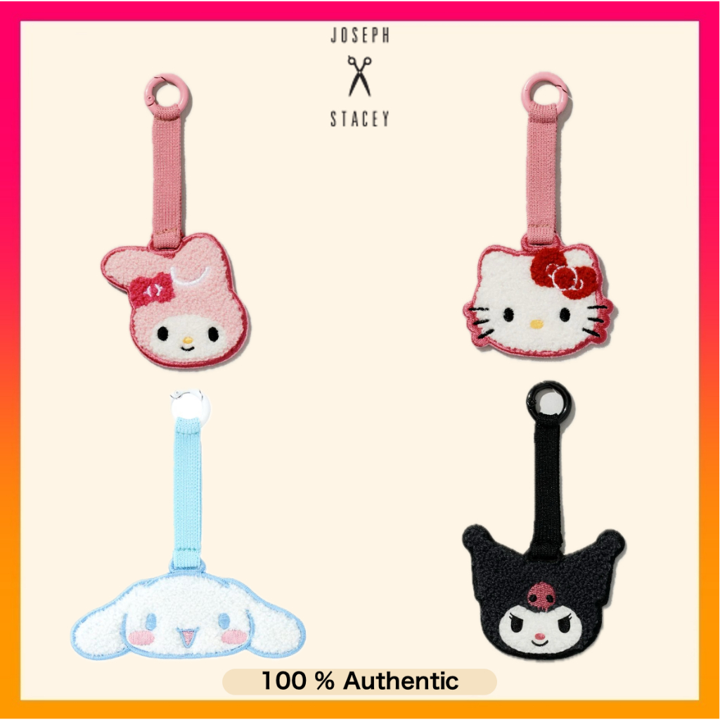 JOSEPH&STACEY LPK Face Keyring - 4 Type (Melody / Hello Kitty ...