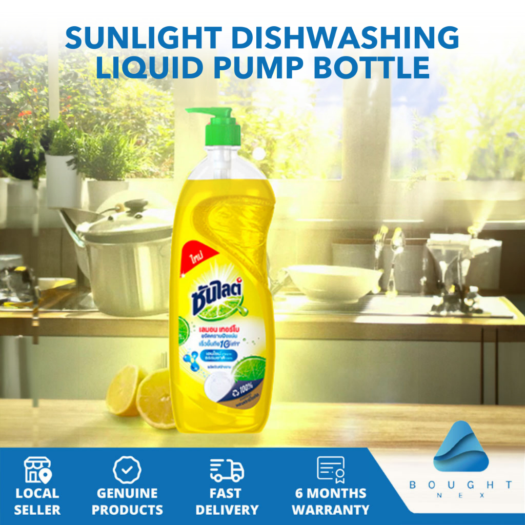 Sunlight Dishwashing Liquid Pump Bottle 750ml Fast Gentle Effective