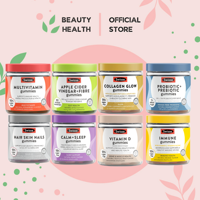 [SG l Authorized] Swisse Gummies Immune Probiotic Multivitamin