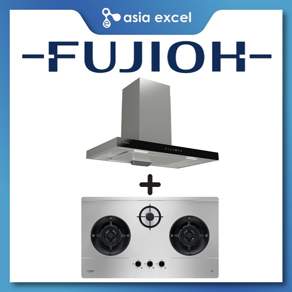 FUJIOH FR-MT1990 90CM CHIMNEY HOOD WITH TOUCH CONTROL + FUJIOH FH