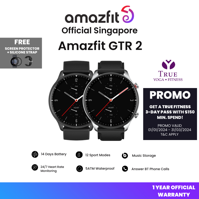 Amazfit GTR 2 Smartwatch Always on Display 24 H Heart Rate