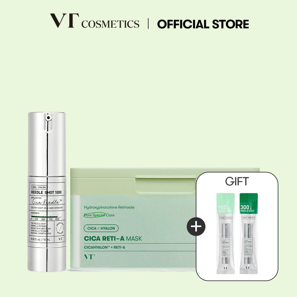 VT] Reedle Shot 1000 Treatment, Skin Starter, Pore care, Smooth
