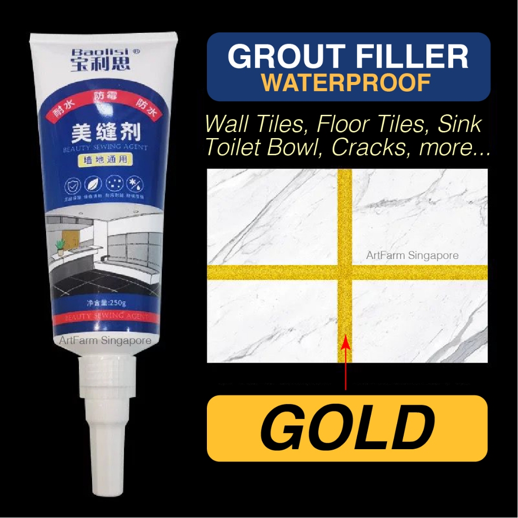 SG Grout Filler Sealer for Crack Tiles Filler Cleanser Floor Toilet