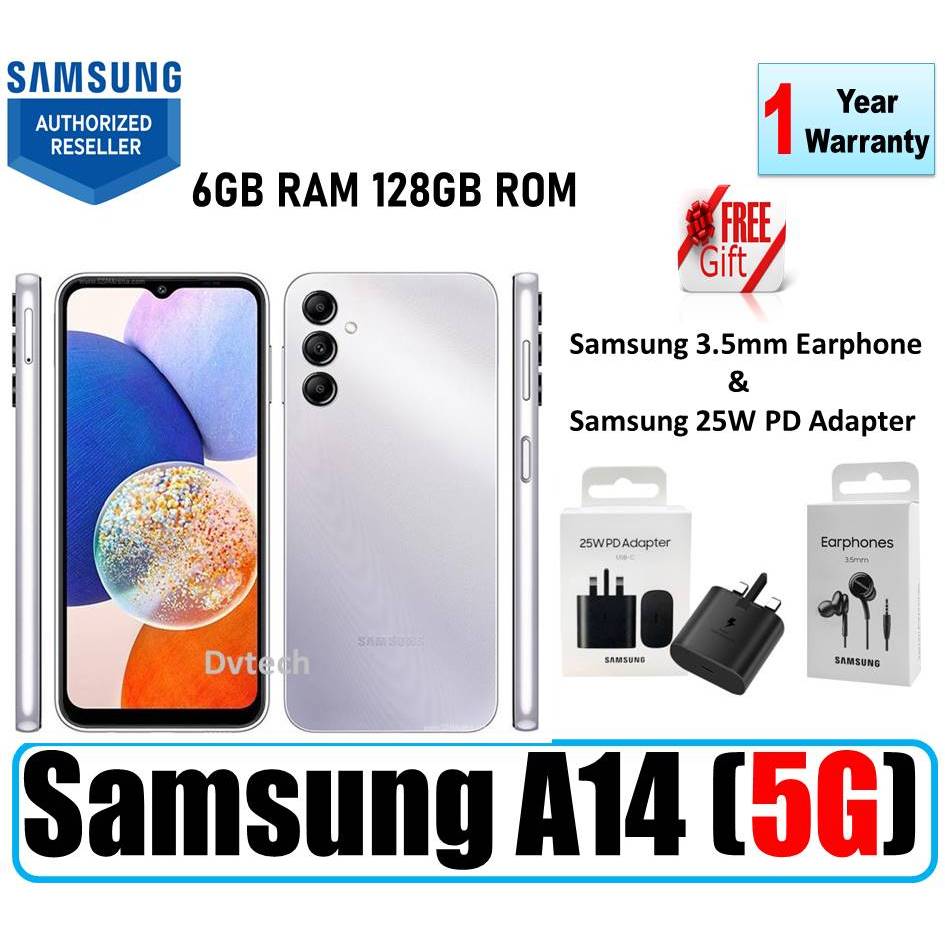 Samsung Galaxy A14 SM-A145FD Dual Sim 128GB Red (6GB RAM)