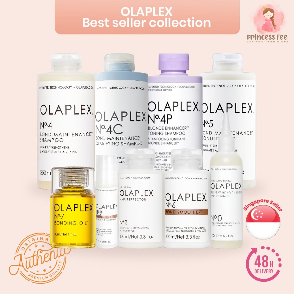 SG OLAPLEX Shampoo PERFECTOR Shampoo NO 5 Conditioner NO. 6 Bond Smoother NO.7 Bonding Oil