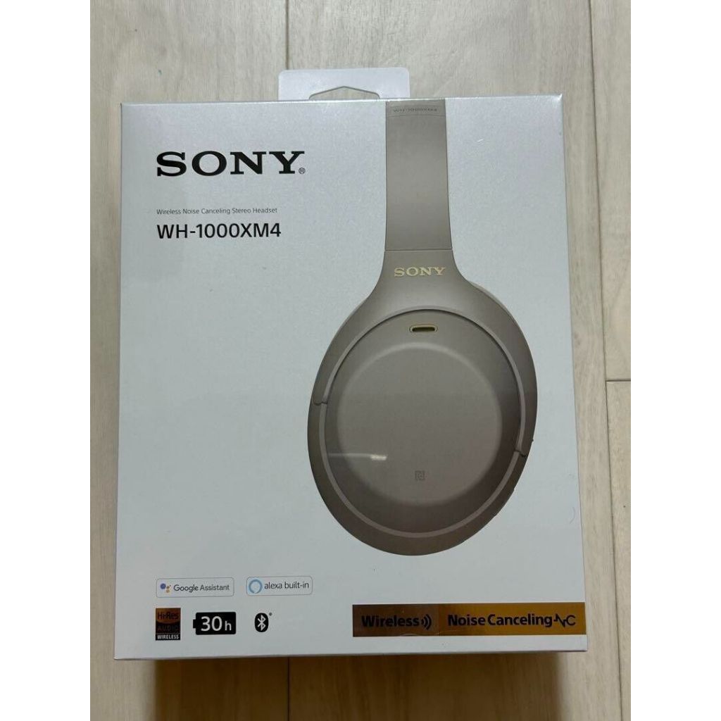 SONY WH-1000XM4(S) SILVER Wireless Headphones Black | Shopee Singapore