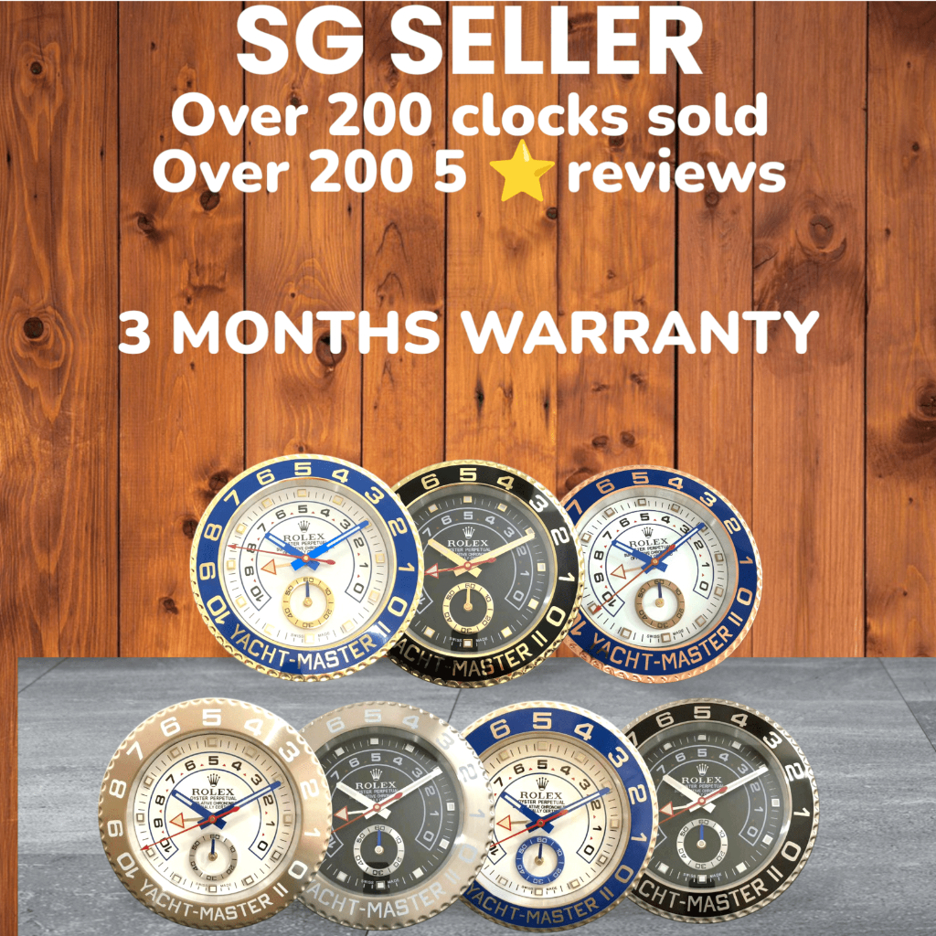 FREE SHIPPING] Wall Clock 34cm Datejust Submariner Sea-Dweller